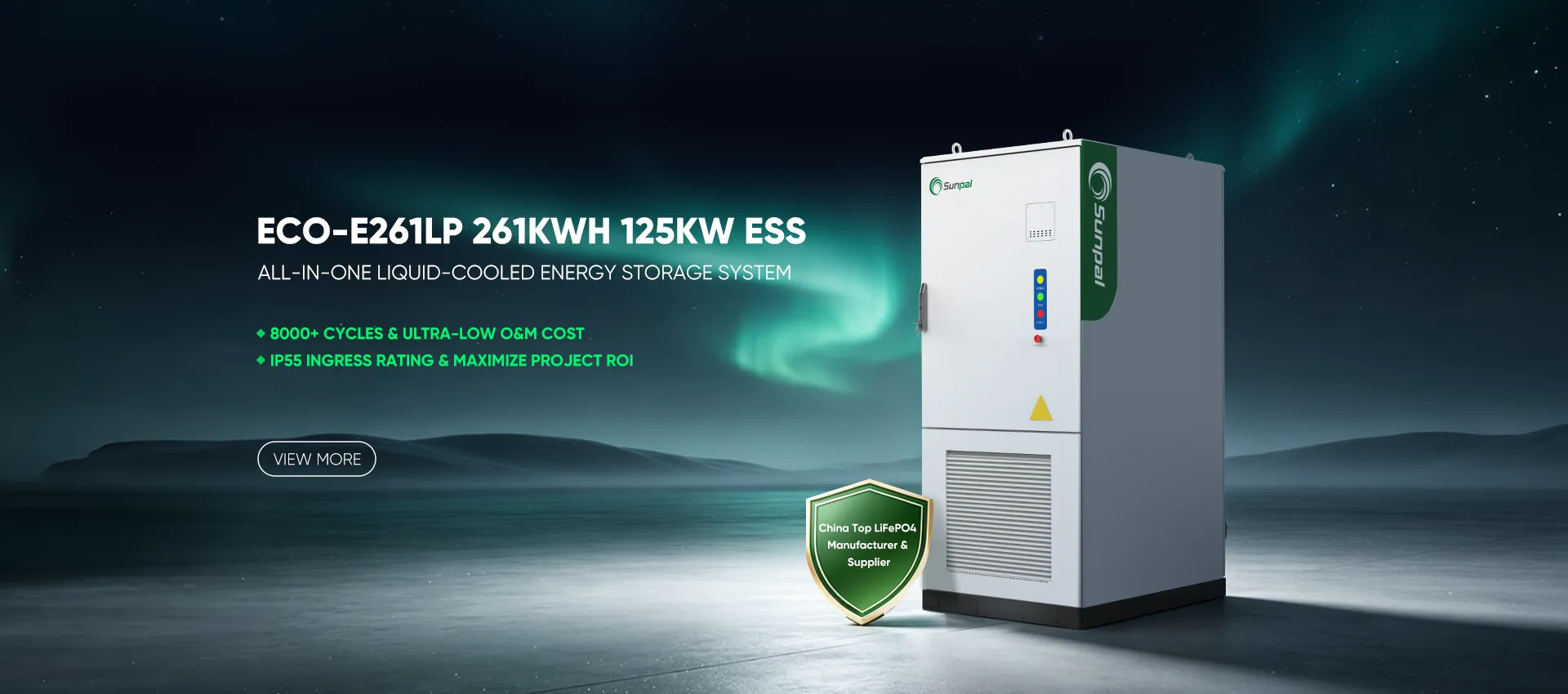 Shop for All-in-One Liquid-Cooled 125kW ~261kWh Energy Storage System